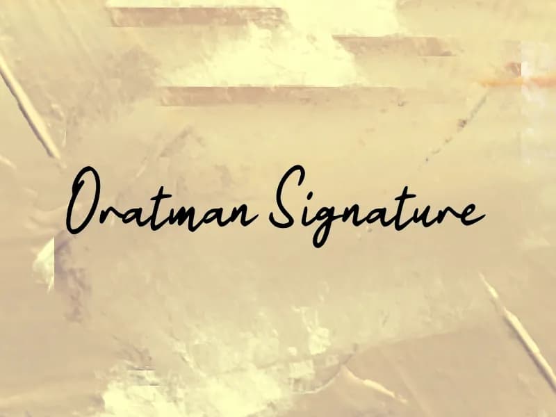Oratman Signature