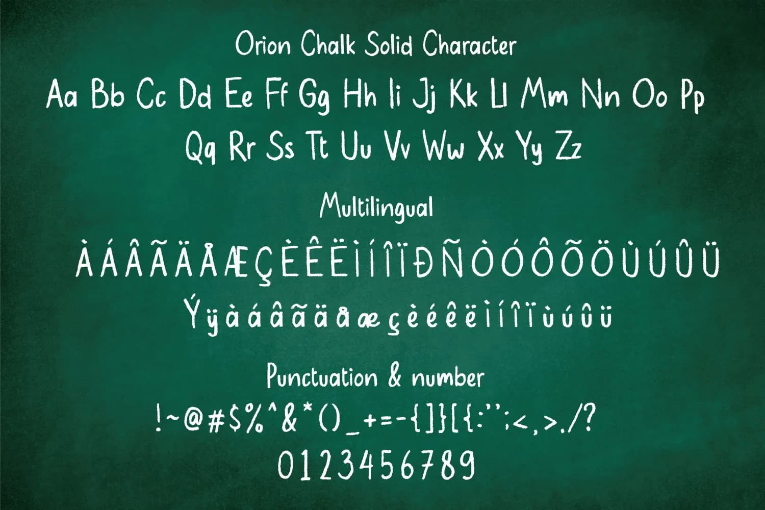 Orion Chalk