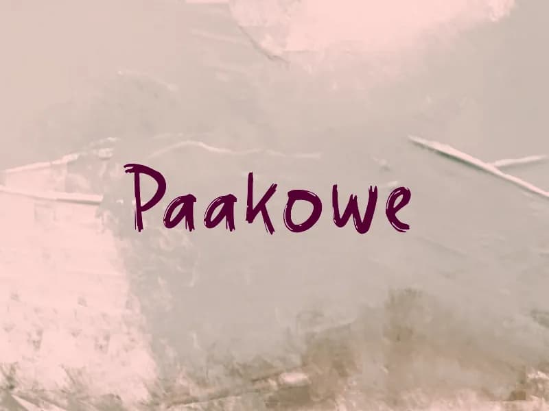Paakowe