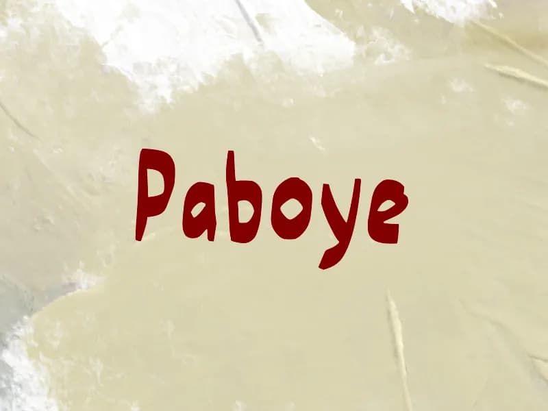 Paboye