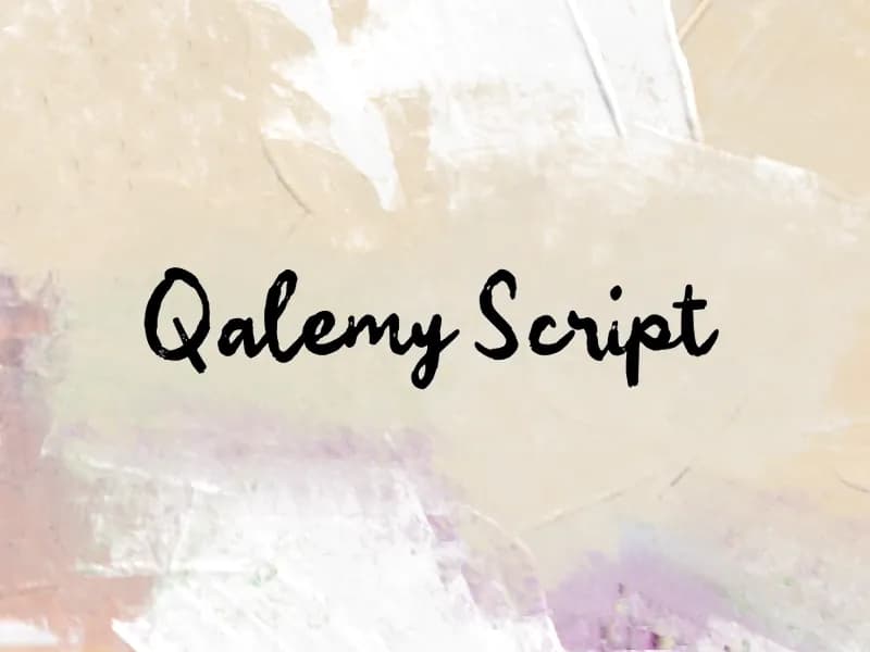 Qalemy Script