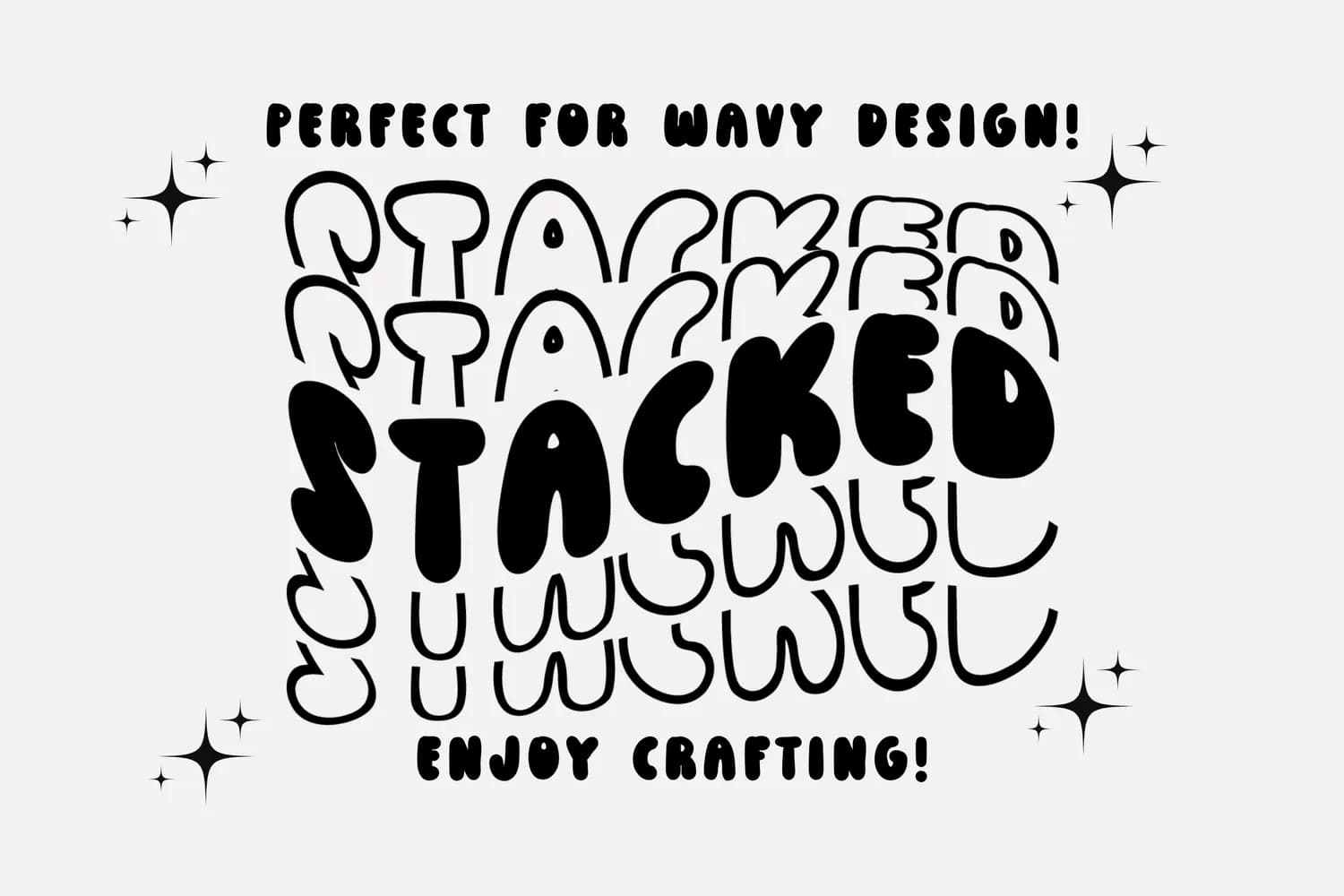 Retro Stacked