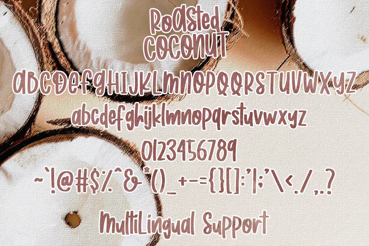 Roasted Coconut