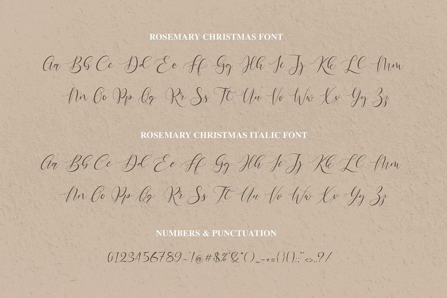 Rosemary Christmas