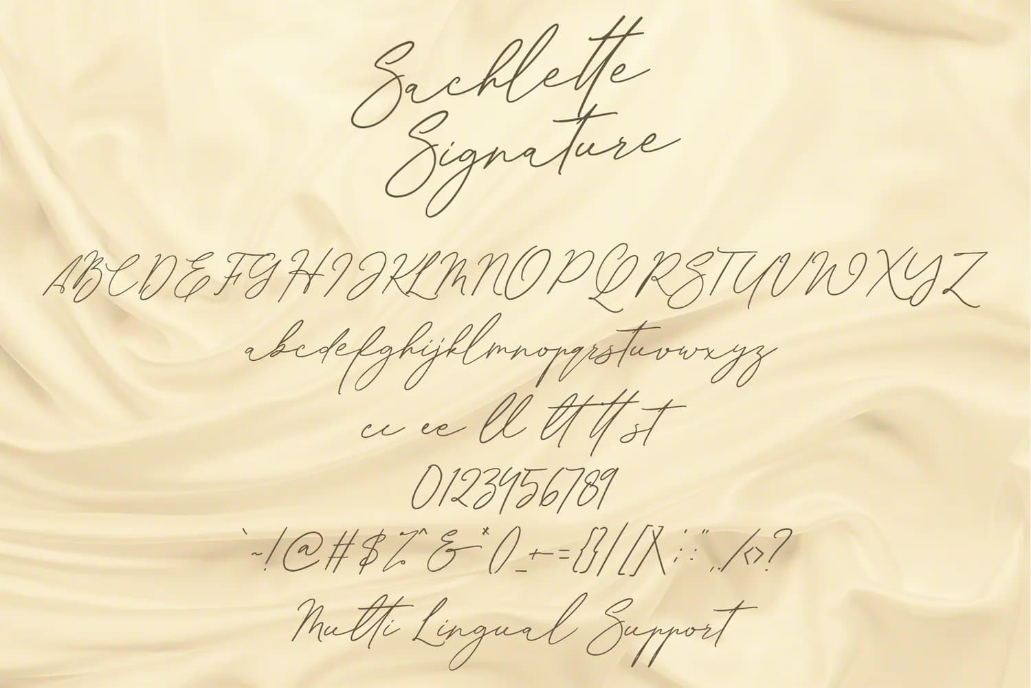 Sachlette Signature