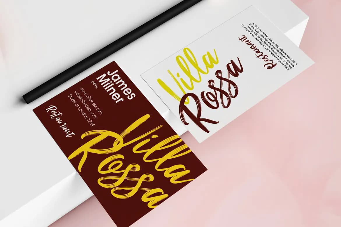 Scarletty Calligraphy Brush
