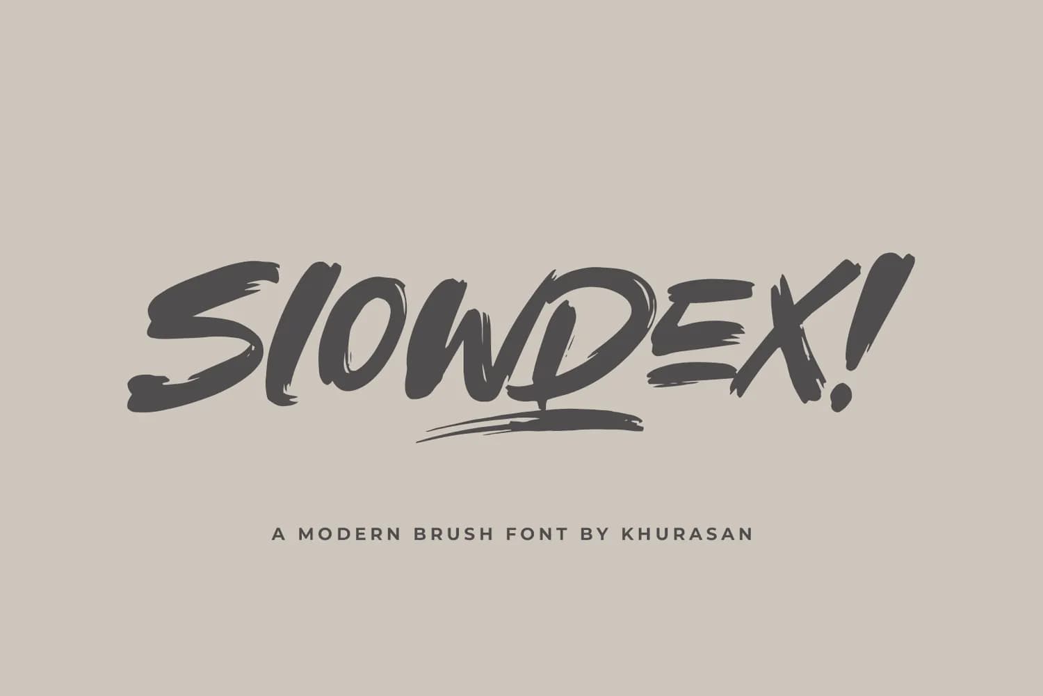 Slowdex