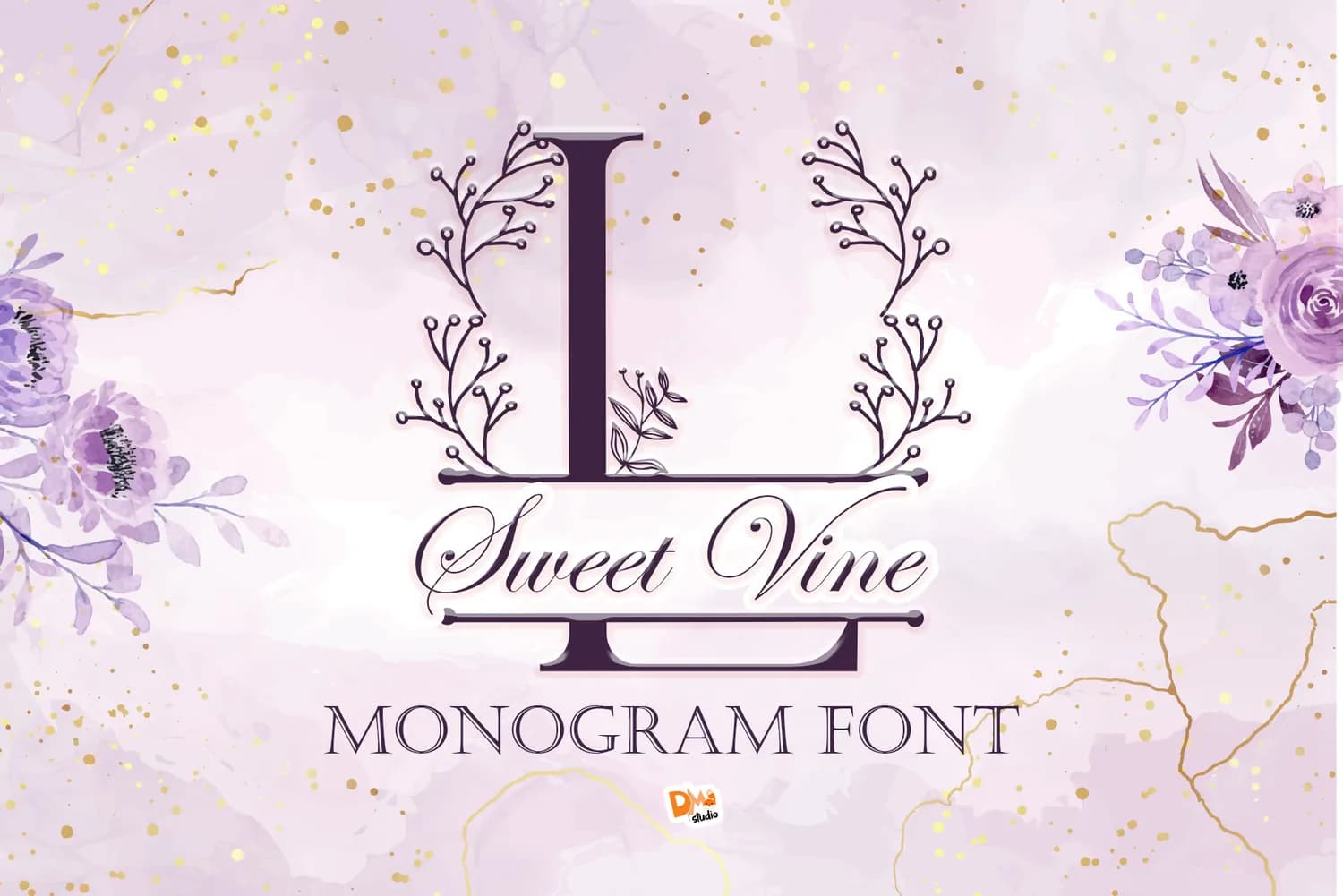 Sweet Vine Monogram