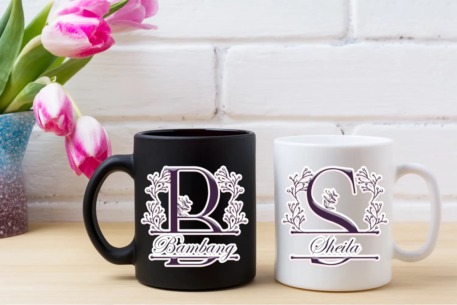 Sweet Vine Monogram