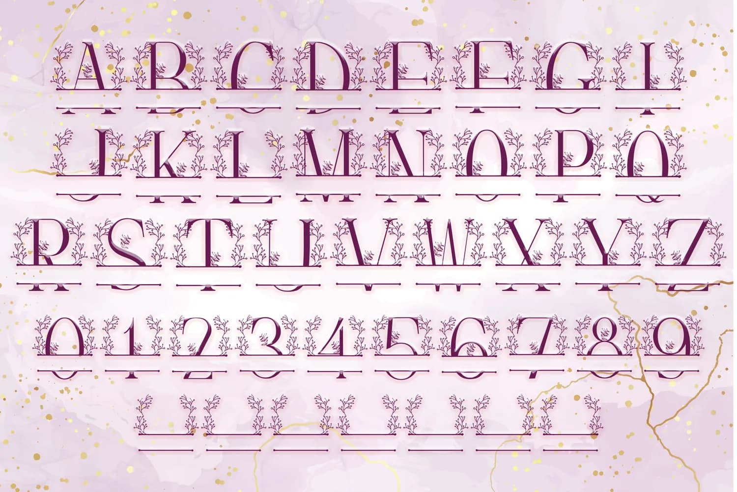 Sweet Vine Monogram