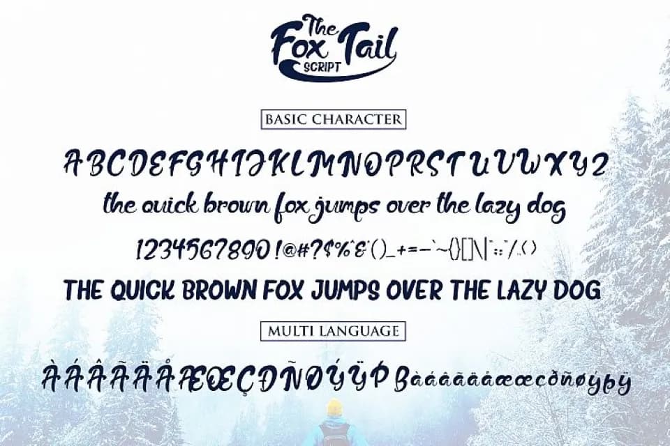 The Fox Tail Sans