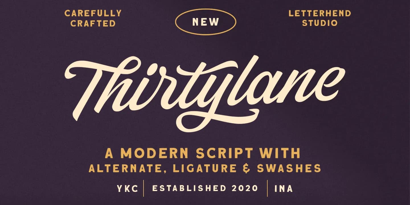 Thirtylane Script