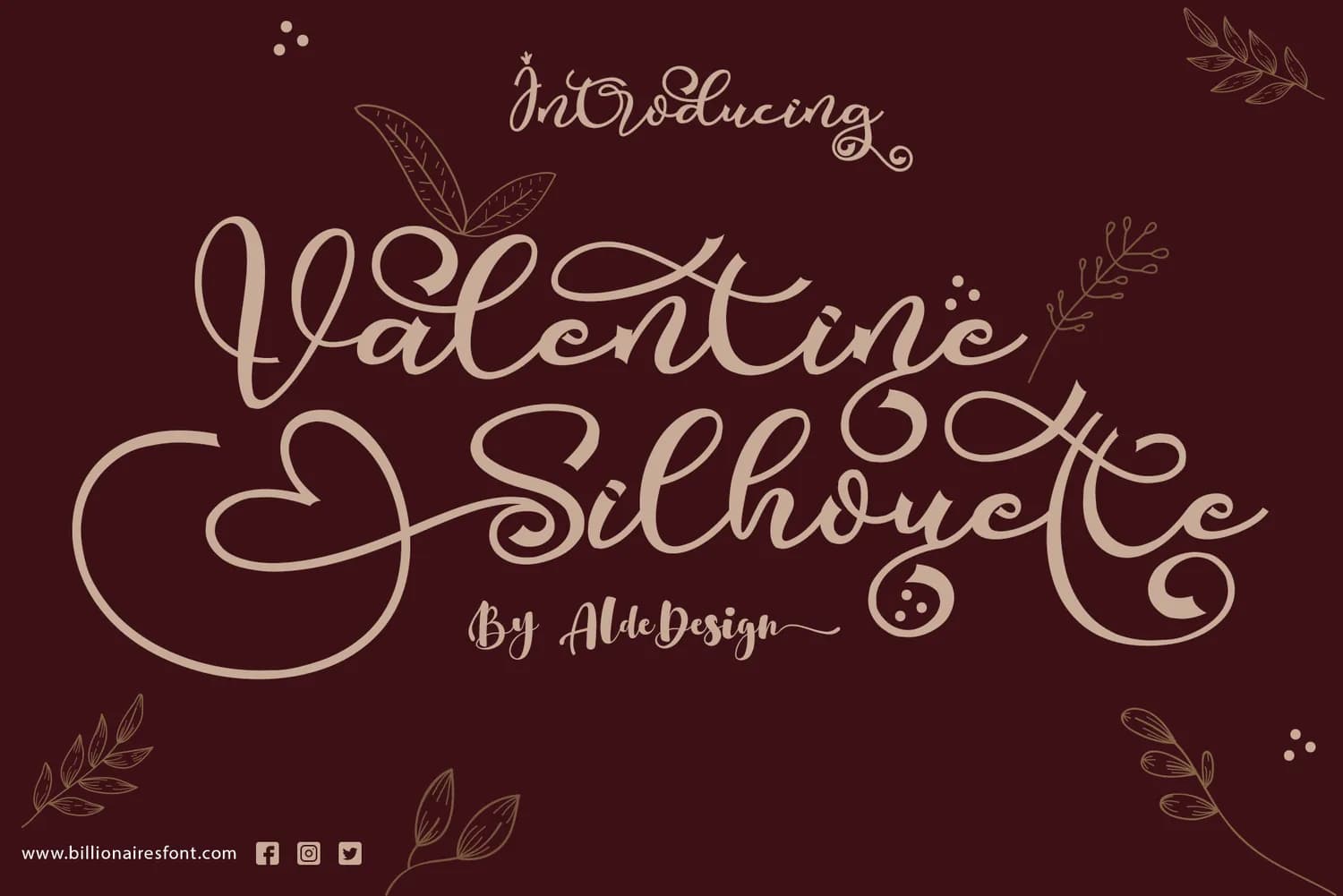 Valentine Silhouette