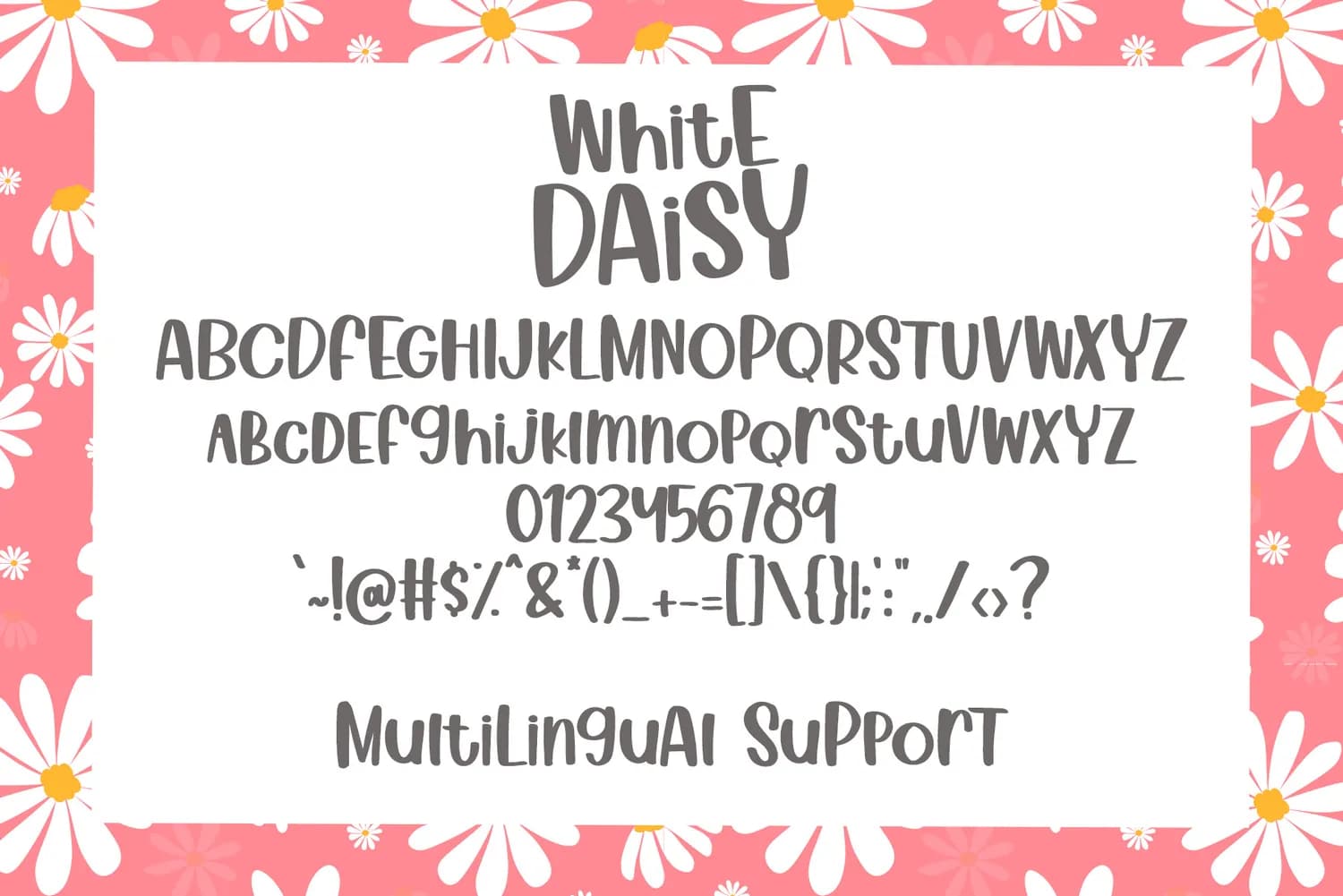 White Daisy