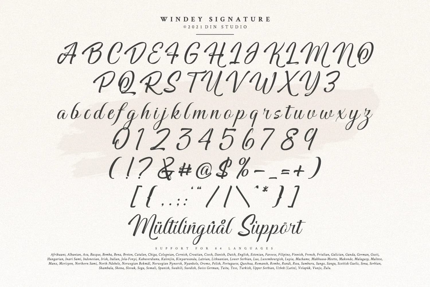 Windey Signature