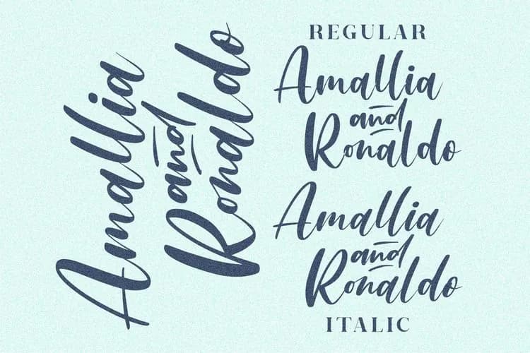 Amallia and Ronaldo