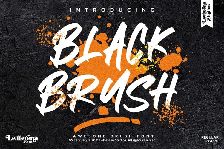 BLACK BRUSH