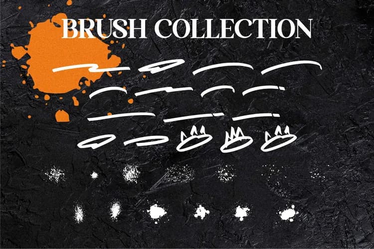 BLACK BRUSH
