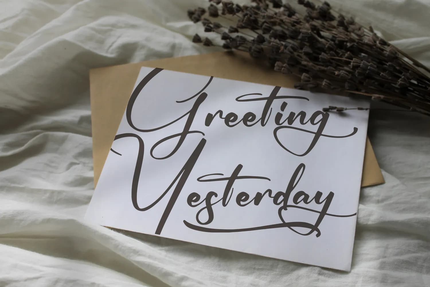 Greeting Yesterday
