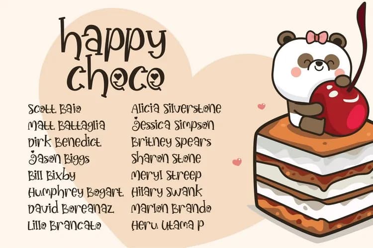 Happy Choco