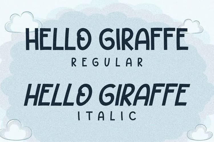 HELLO GIRAFFE