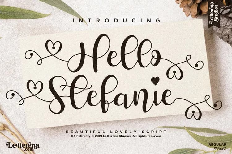 Hello Stefanie