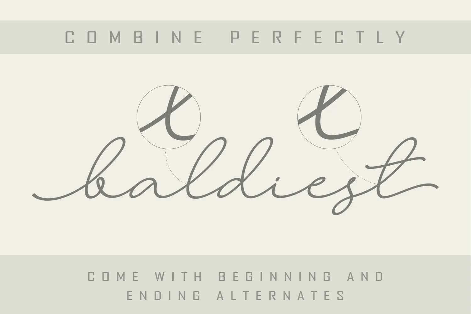 Larianti Monoline Handwritten