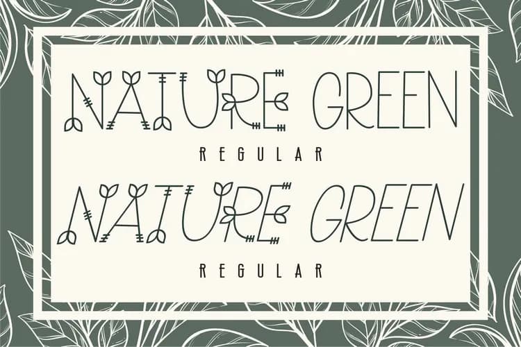 NATURE green