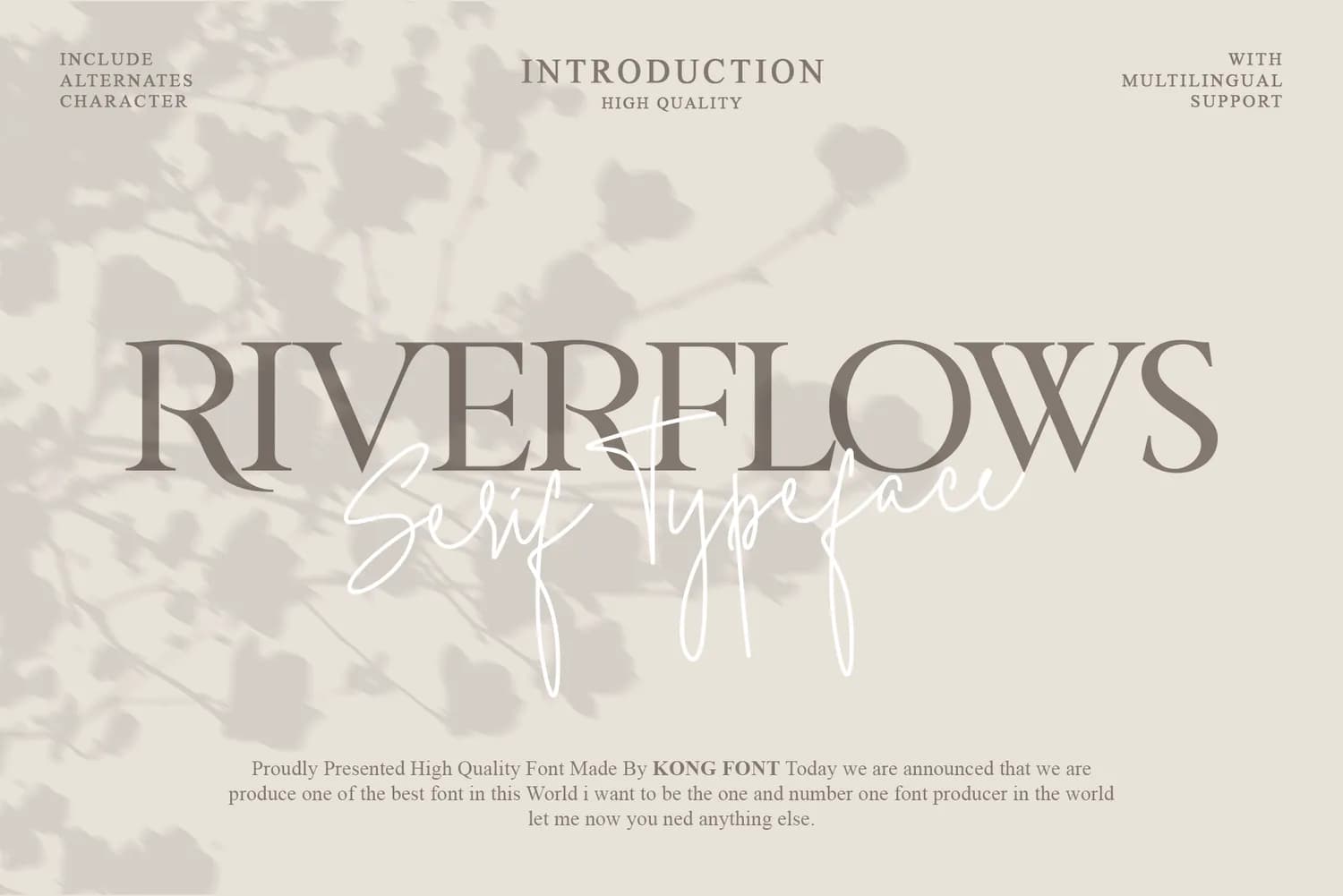 RIVERFLOWS