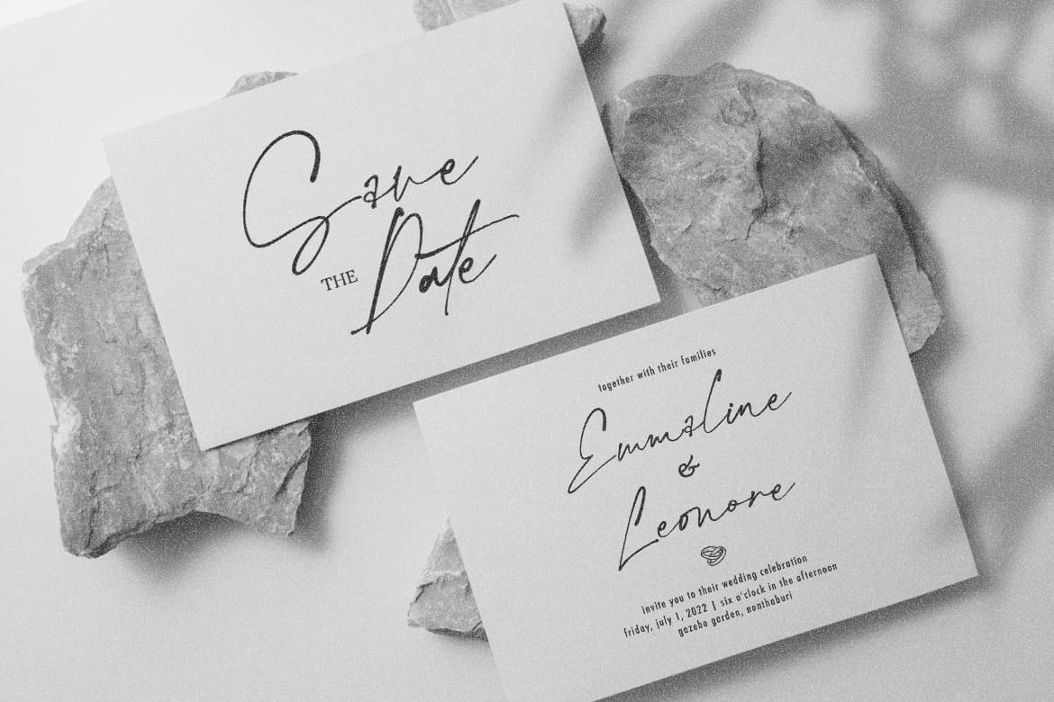 Hallimun Signature Casual Script