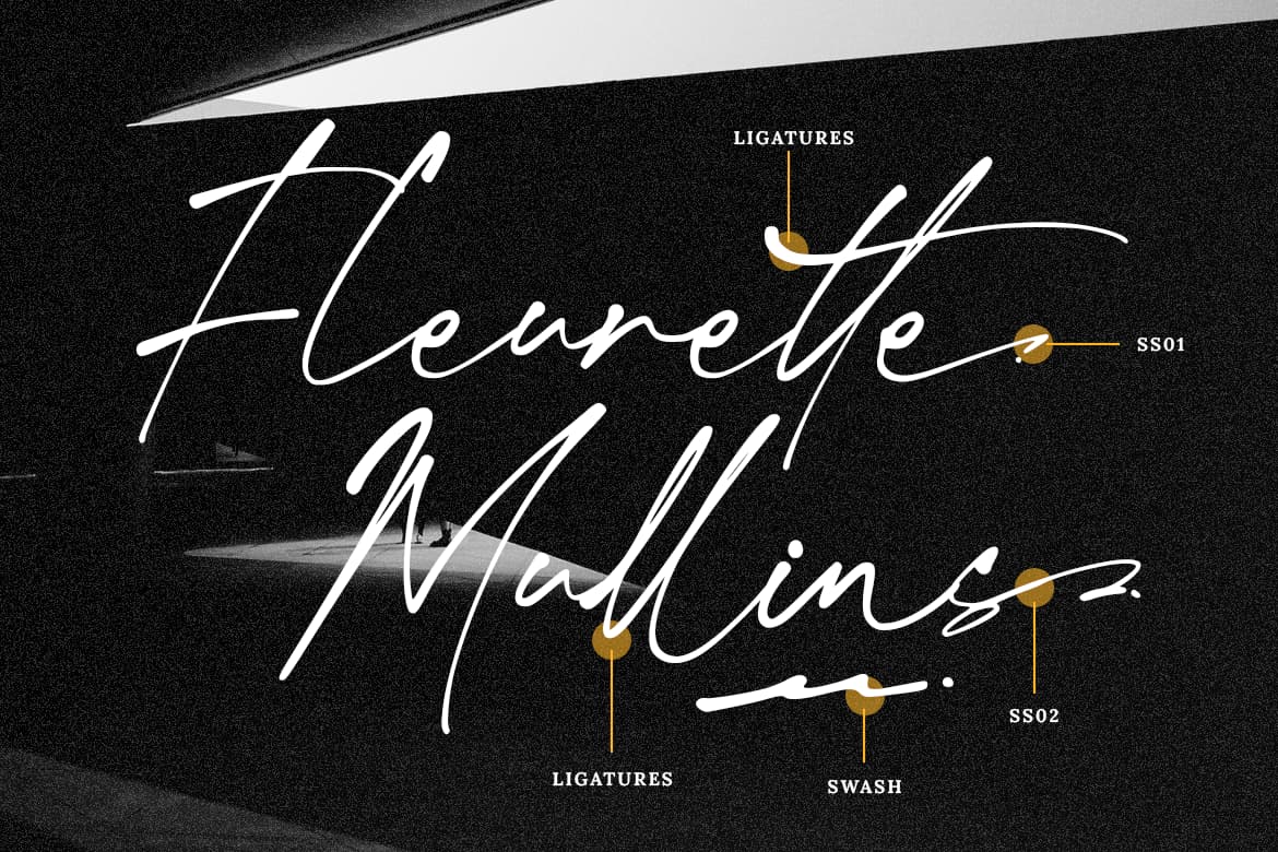 Hallimun Signature Casual Script